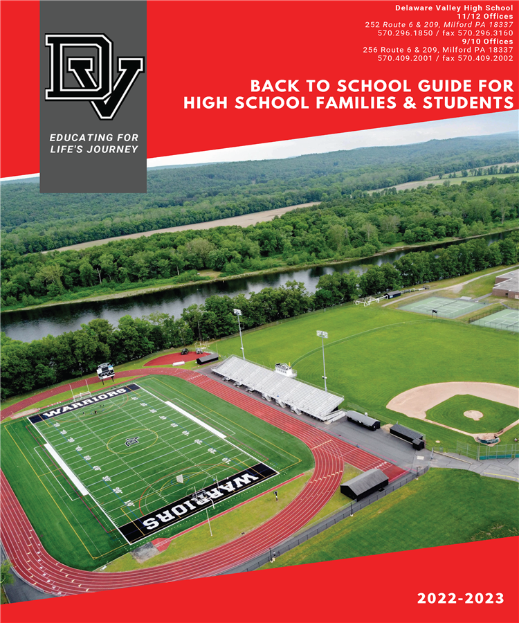  2022-2023 Back to school guide for high school parents and students